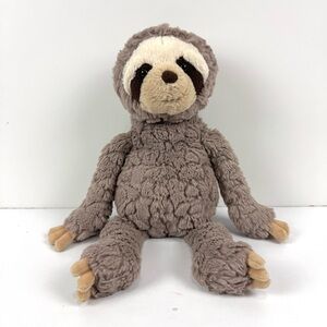 Mary Meyer Putty Grey Sloth 13” Stuffed Animal Stuffie Plushie Kids Toy Nightie